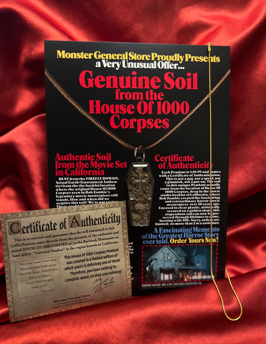 Vile Vials #1: Genuine Soil from the House Of 1000 Corpses