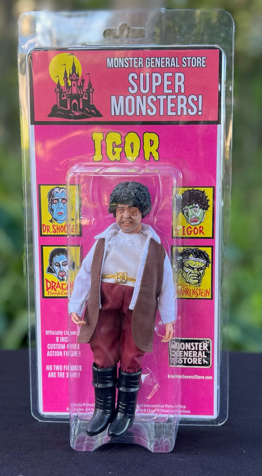 Igor 8” Handmade Action Figure On Blister Card