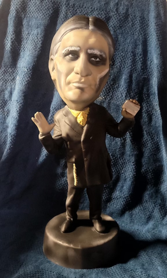 Esco style horror host statues: Dr. Shock