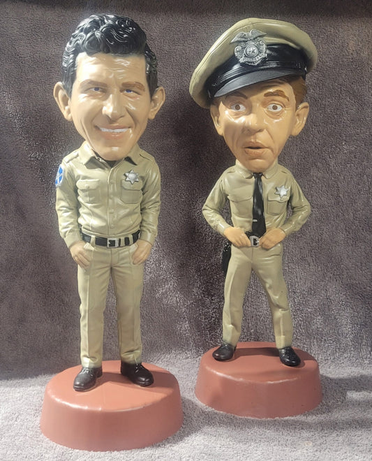ESCO-style statues: "Small Town P.D." set of 2